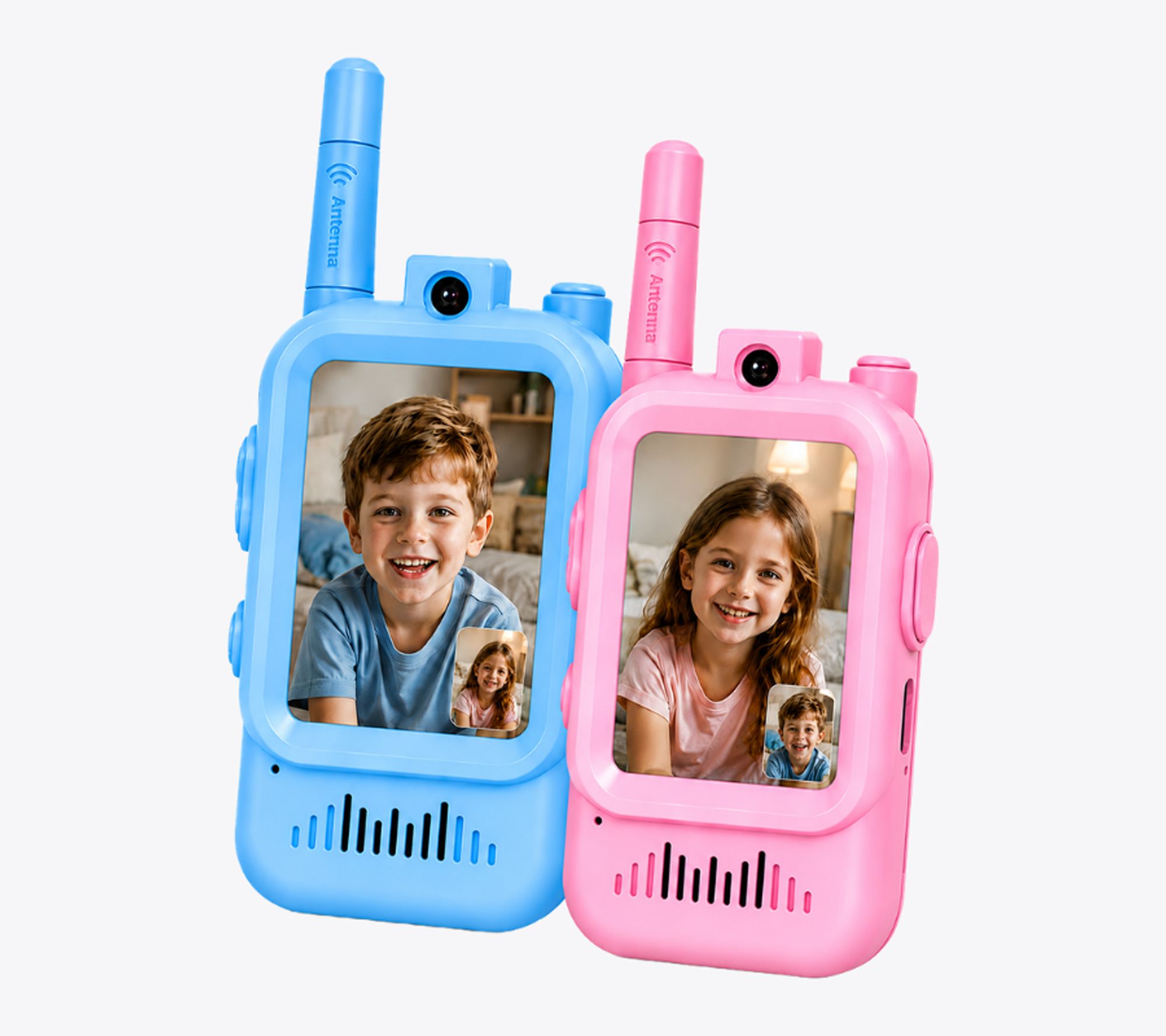 Limitless Set of 2 Video Walkie-Talkies w/ Wrist Straps