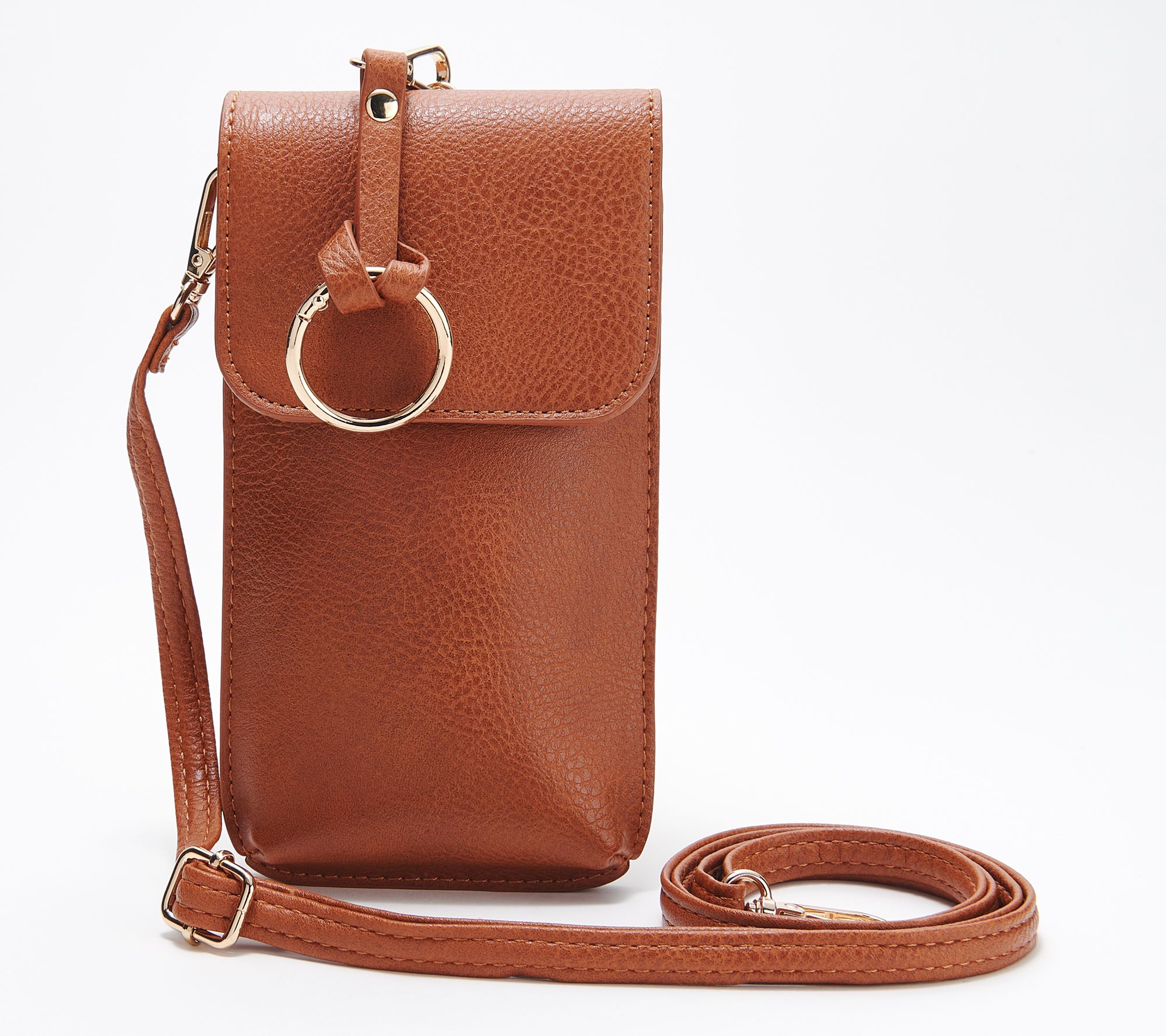 Smartphone Crossbody Bag, Leather Phone Purse