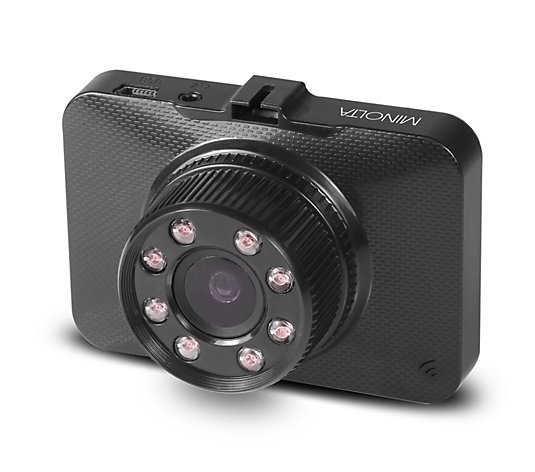 Minolta MNCD260 1080p Infrared NV Dash Cam w/ 2.2" LCD Screen