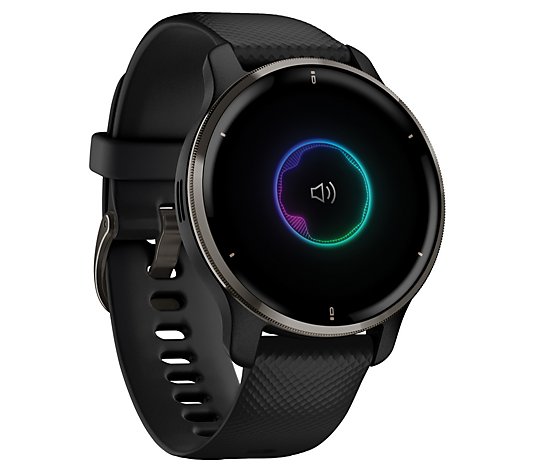 Garmin Venu 2 Plus GPS Smartwatch w/ Silicone Band - QVC.com