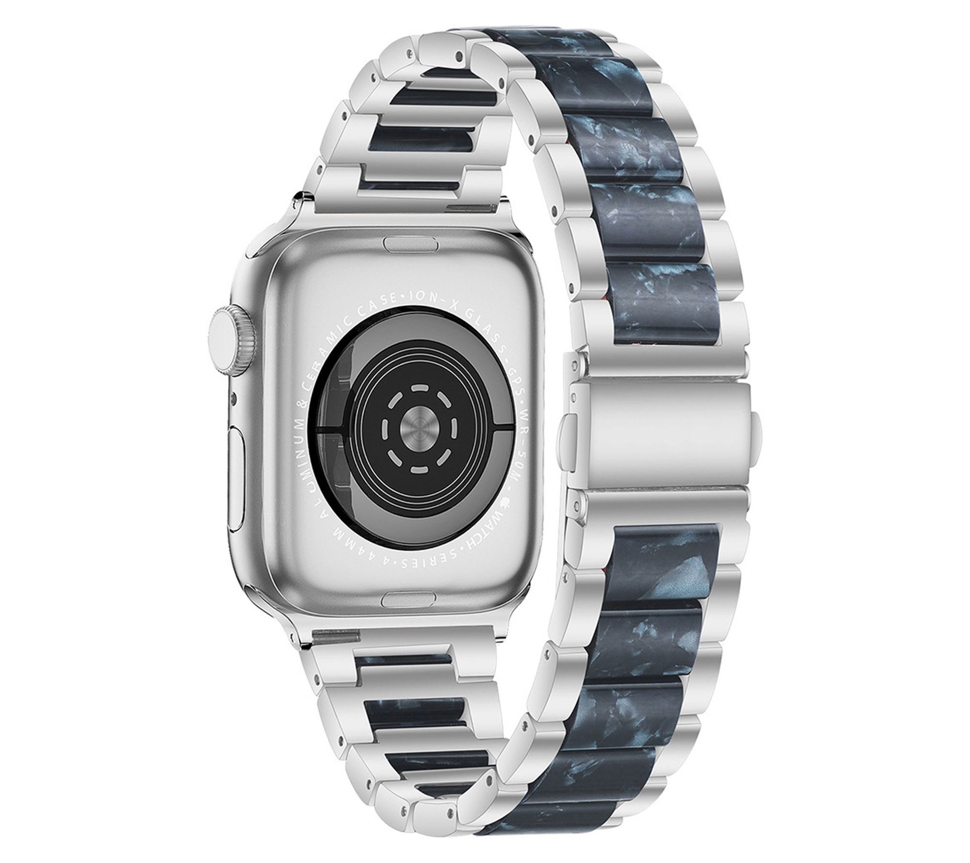 WorryFree Gadgets 42/44/45mm Resin & Metal Band