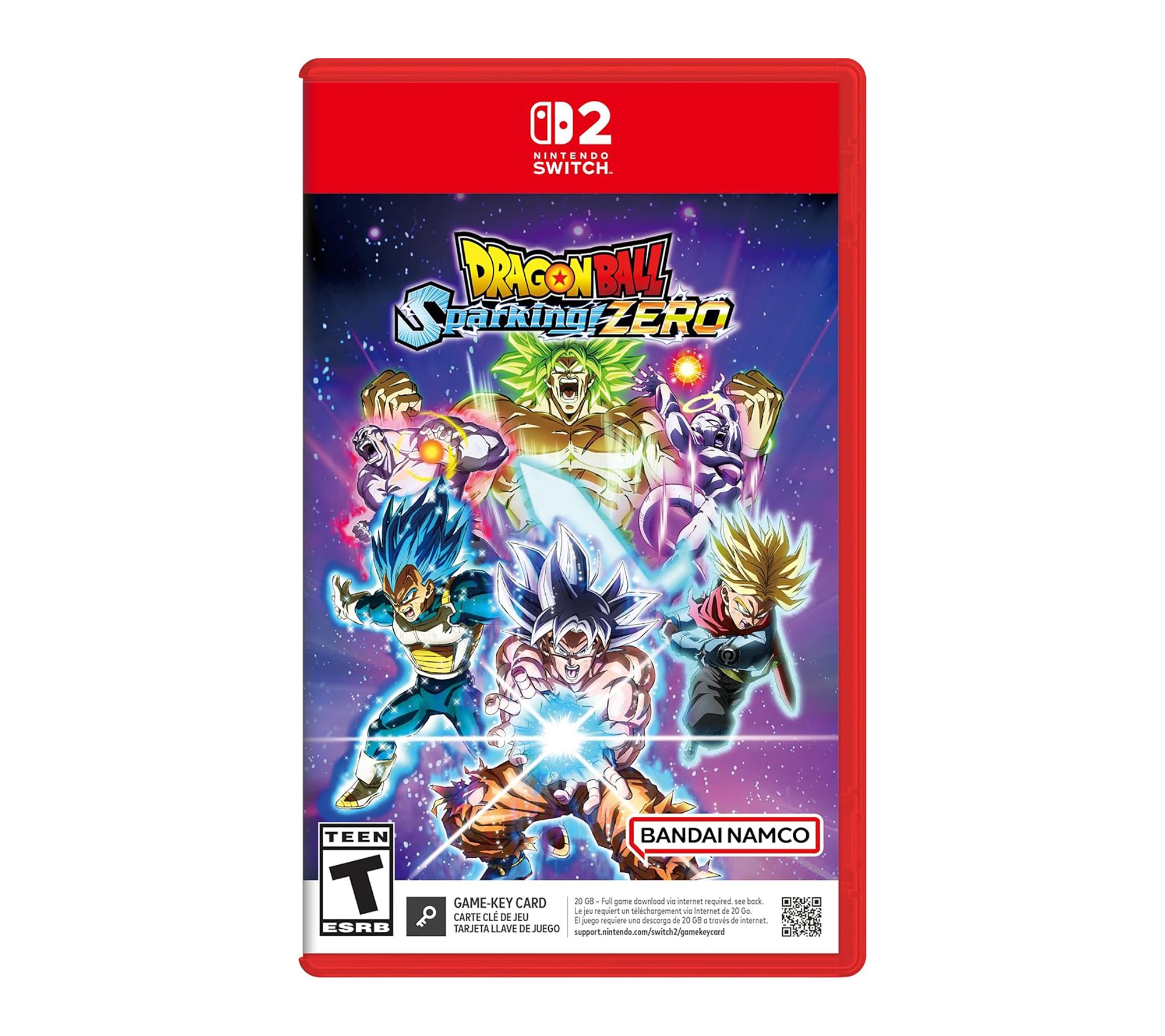 DRAGON BALL Sparking! ZERO (Game-Key Card) - Nintendo Switch 2