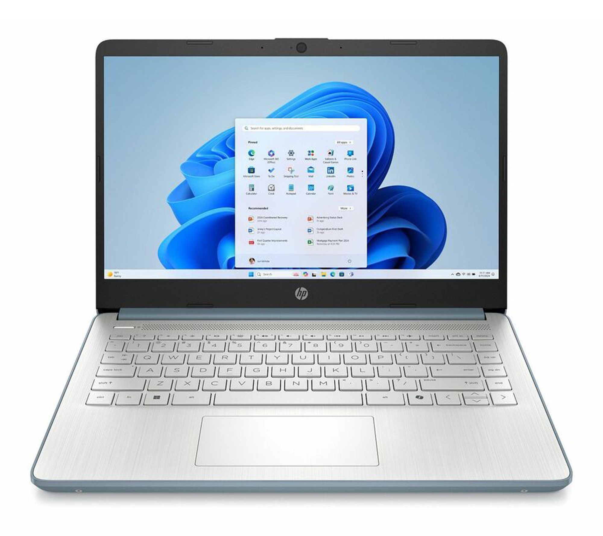 Refurbished 14" Touch Laptop N150 4G 128G Moonlight Blue