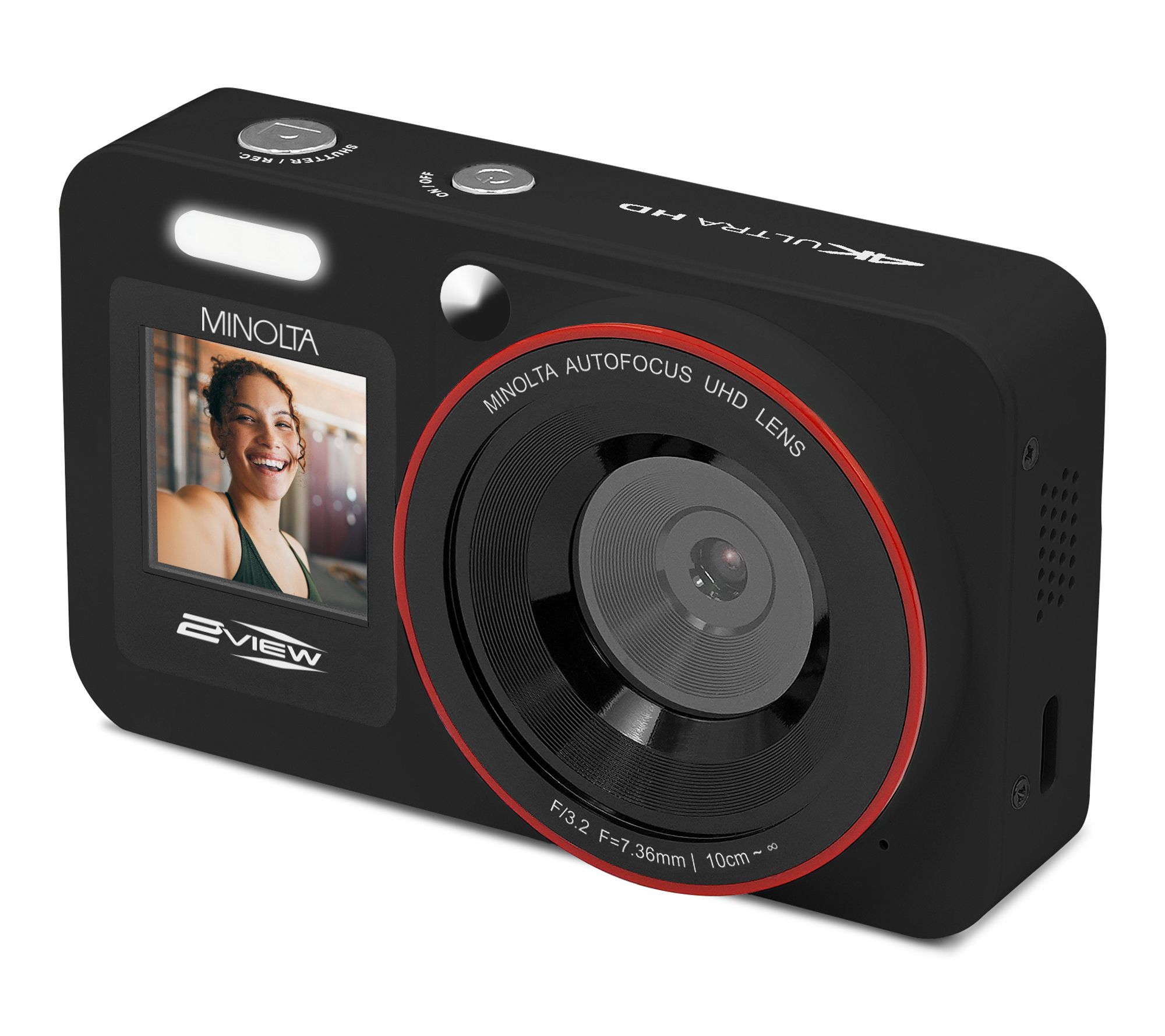 Minolta MND33 2View/64MP/4K Camera w/Dual LCD