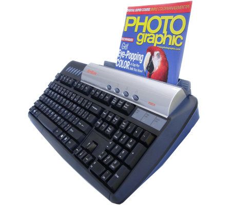 KeyScan Inc Keyboard Scanner with ID Card Feeder - QVC.com