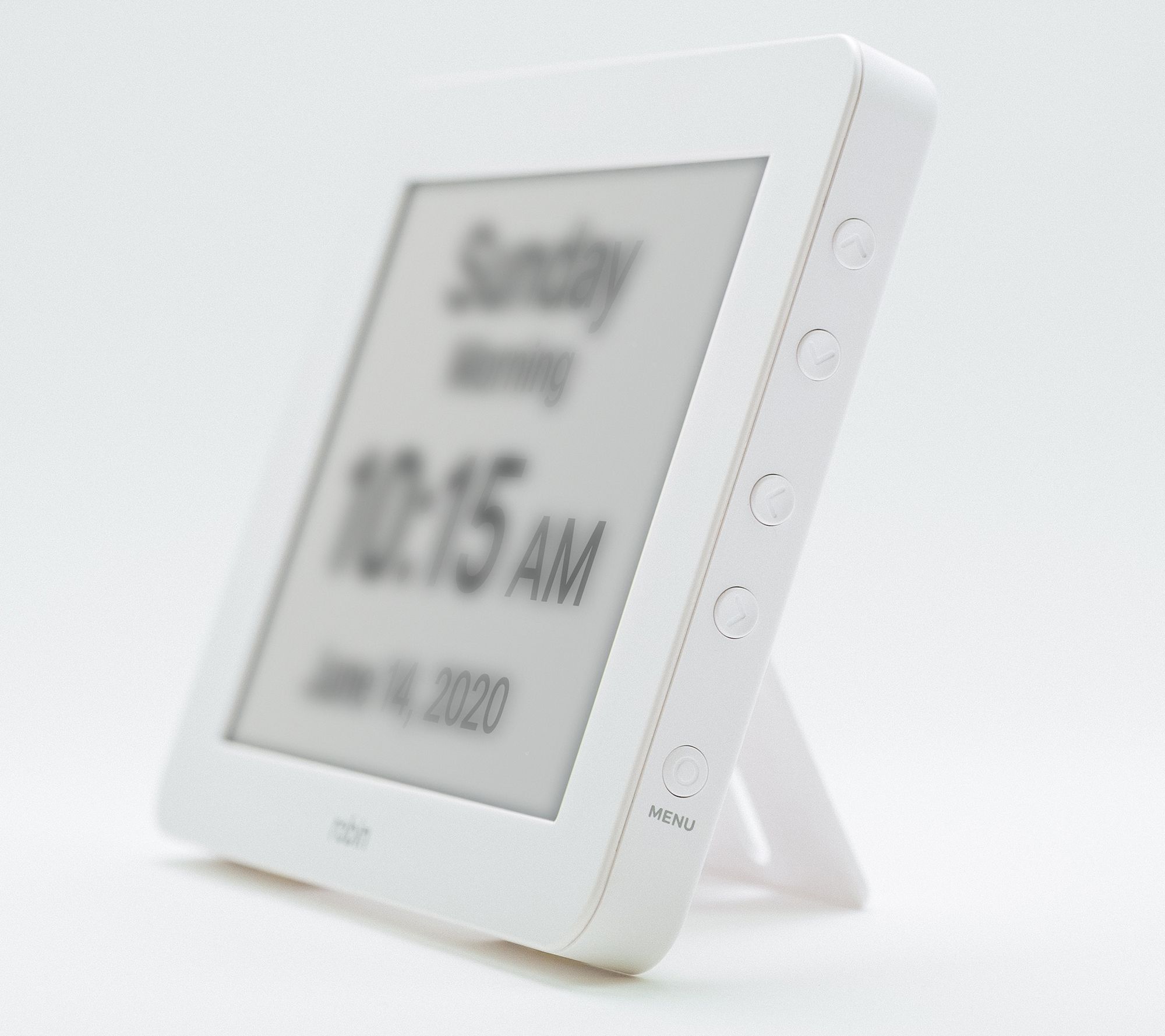 Robin Clock with Large Digital Display Calendar Alarms & Reminders