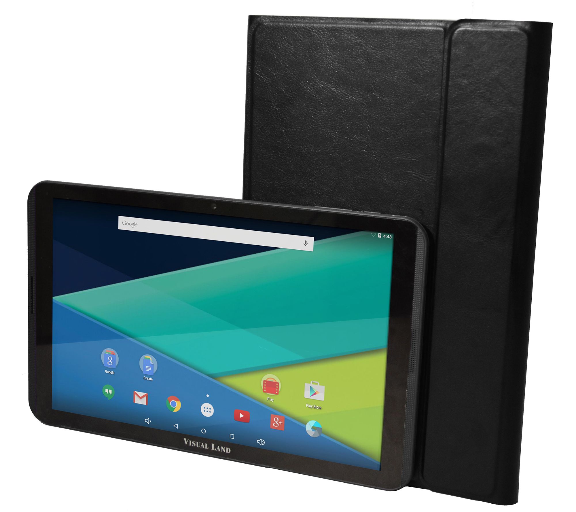 Visual Land 10" 16GB Intel Tablet with KeyboardCase