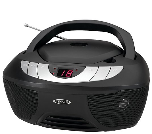 JENSEN Portable Stereo CD Player with AM/FM Radio