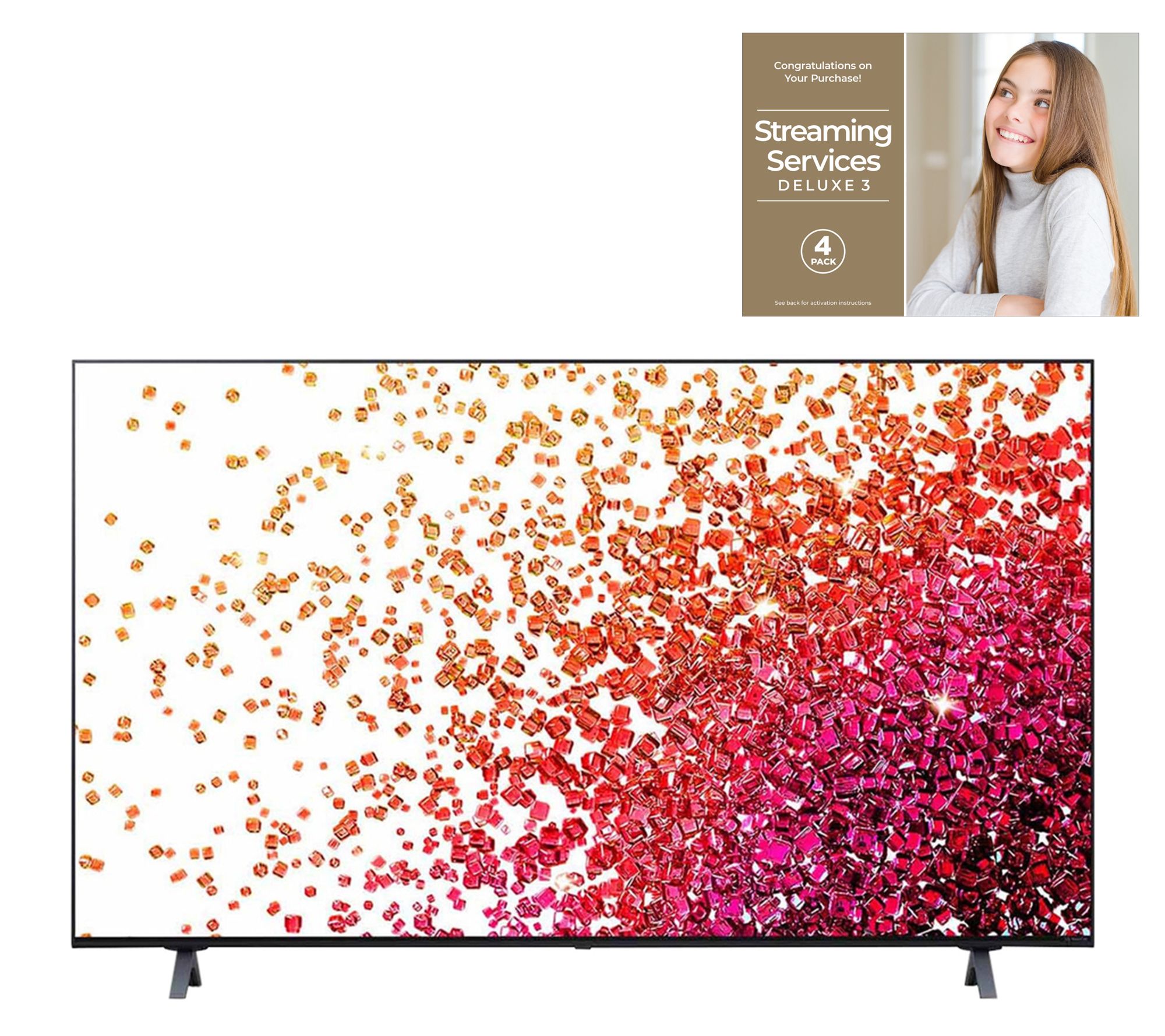 LG 50 NanoCell 75 LED LCD Smart TV 4K 50NANO75UQA ✓❤️️✓❤️️ New Open Box!