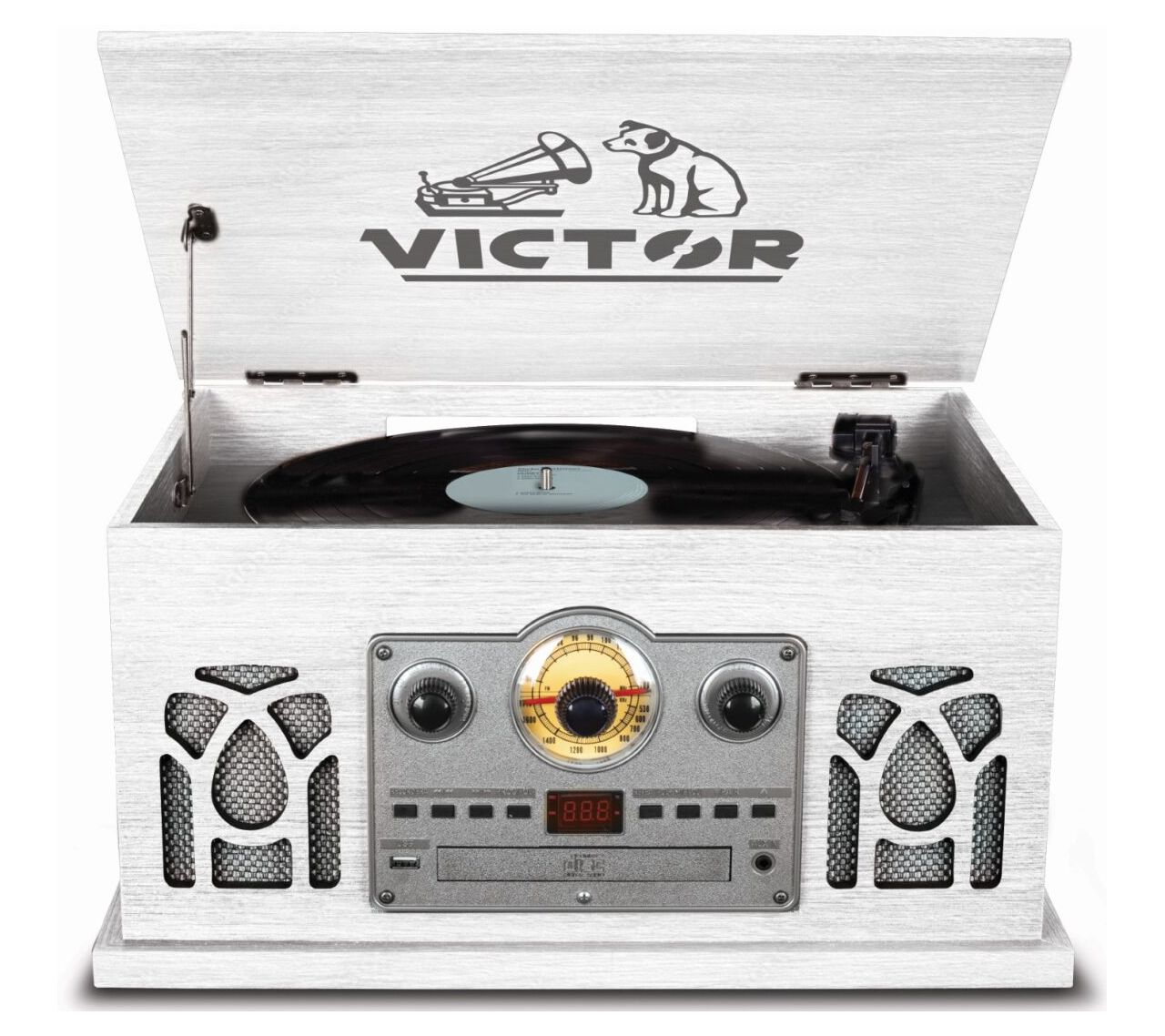 Victor Belmont 8-in-1 Wood Music Center