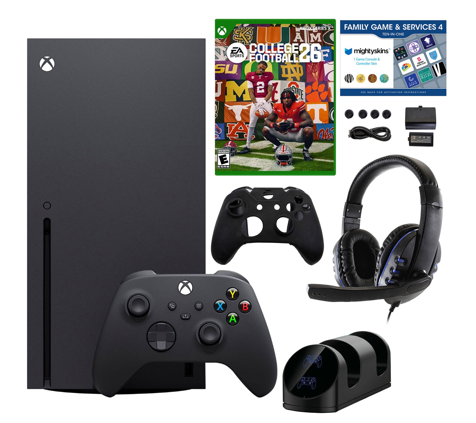 Xbox Series X 1TB Console with College Football26, Accessorie
