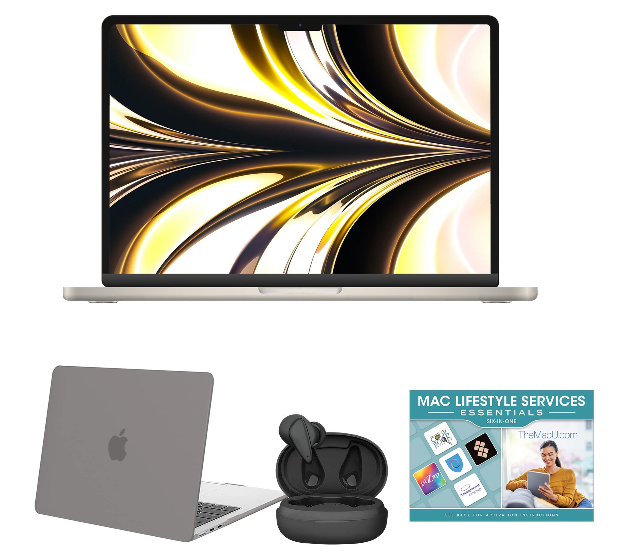 Apple Macbook Air 13" M4 Laptop 256GB SSD w/ Clip Case
