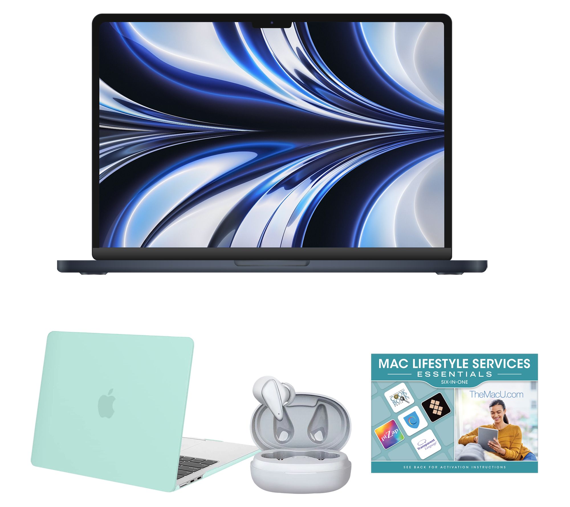 Apple Macbook Air 13" M4 Laptop 256GB SSD w/ Clip Case