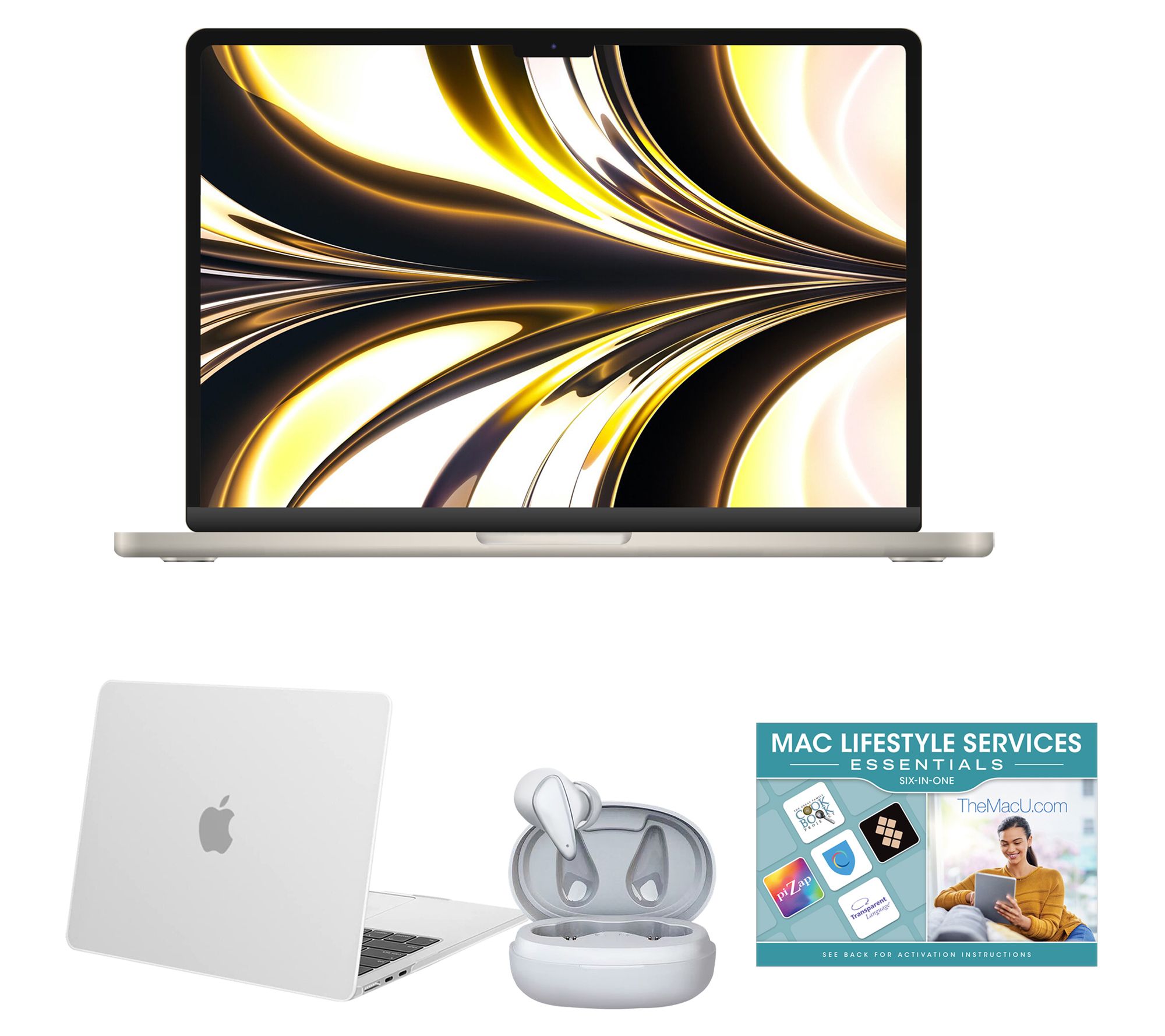 Apple Macbook Air 13" M4 Laptop 256GB SSD w/ Clip Case