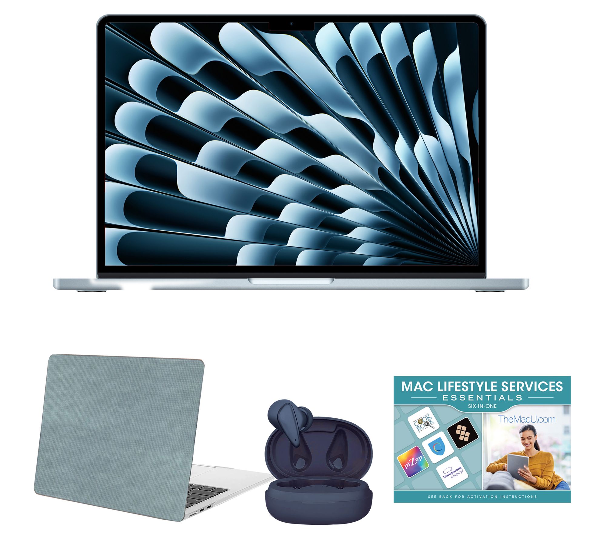 Apple Macbook Air 13" M4 Laptop 256GB SSD w/ Clip Case