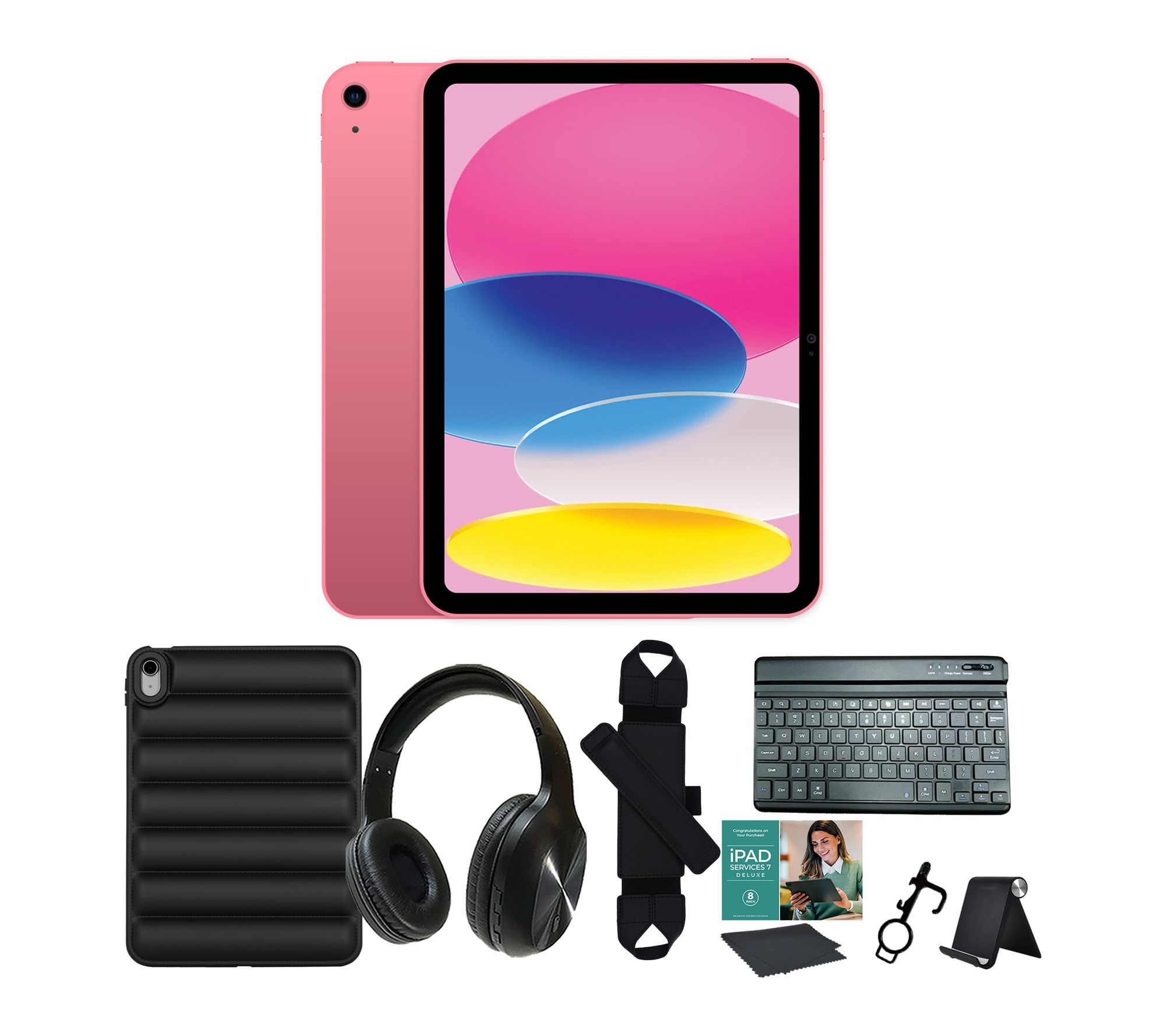 Apple iPad 11" 512GB Tablet w/ Puffer TPU Case & Accs.