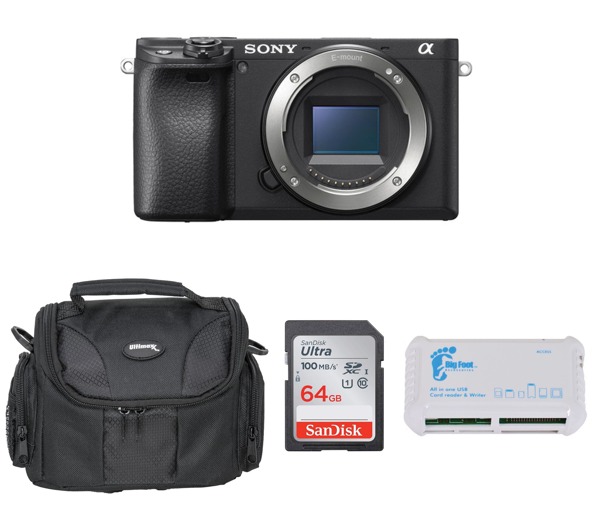 Sony Alpha a6400 Mirrorless Digital Camera BodyOnly Bundle