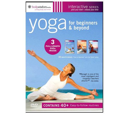 Yoga for Beginners 3-Disc DVD Set — QVC.com