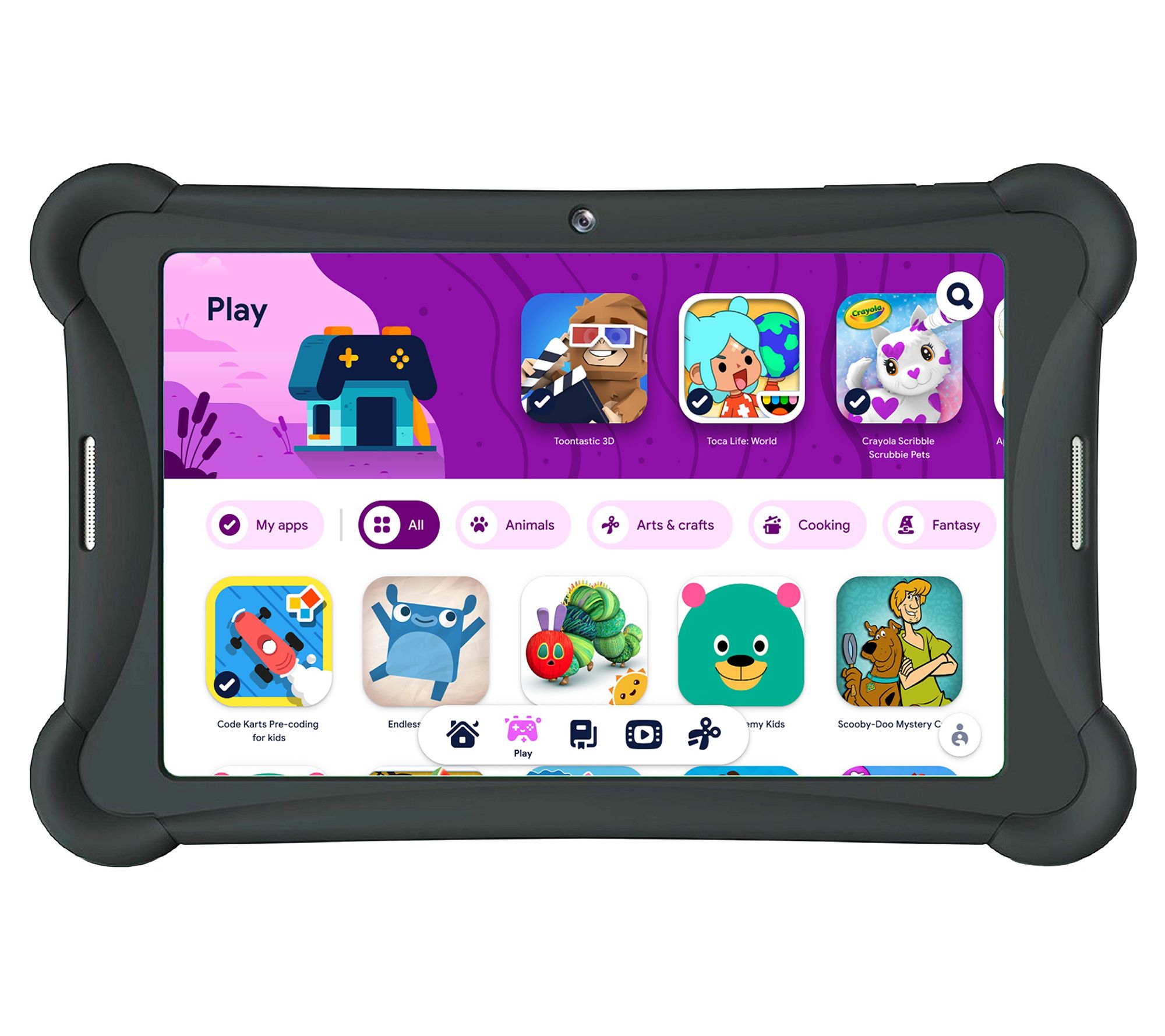 ME K10 Google Kids Space 10" 64GB Tablet w/ Bumper Case