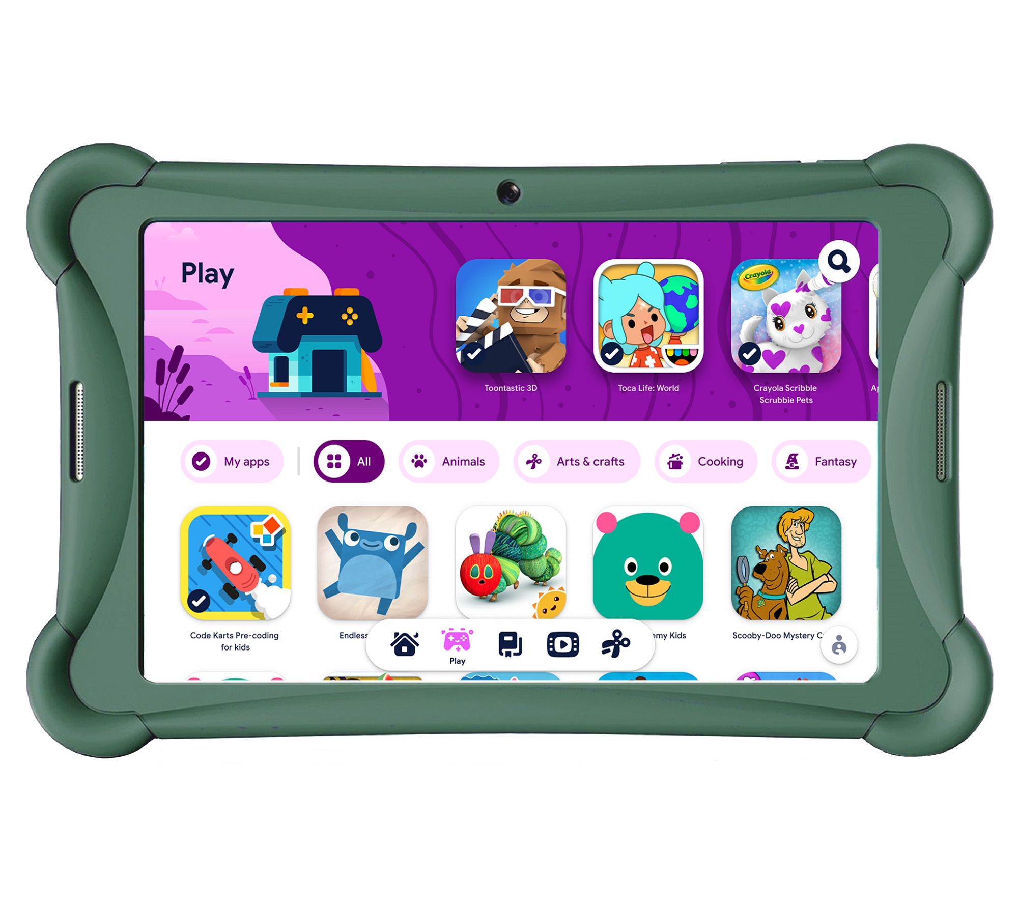 ME K10 Google Kids Space 10" 64GB Tablet w/ Bumper Case