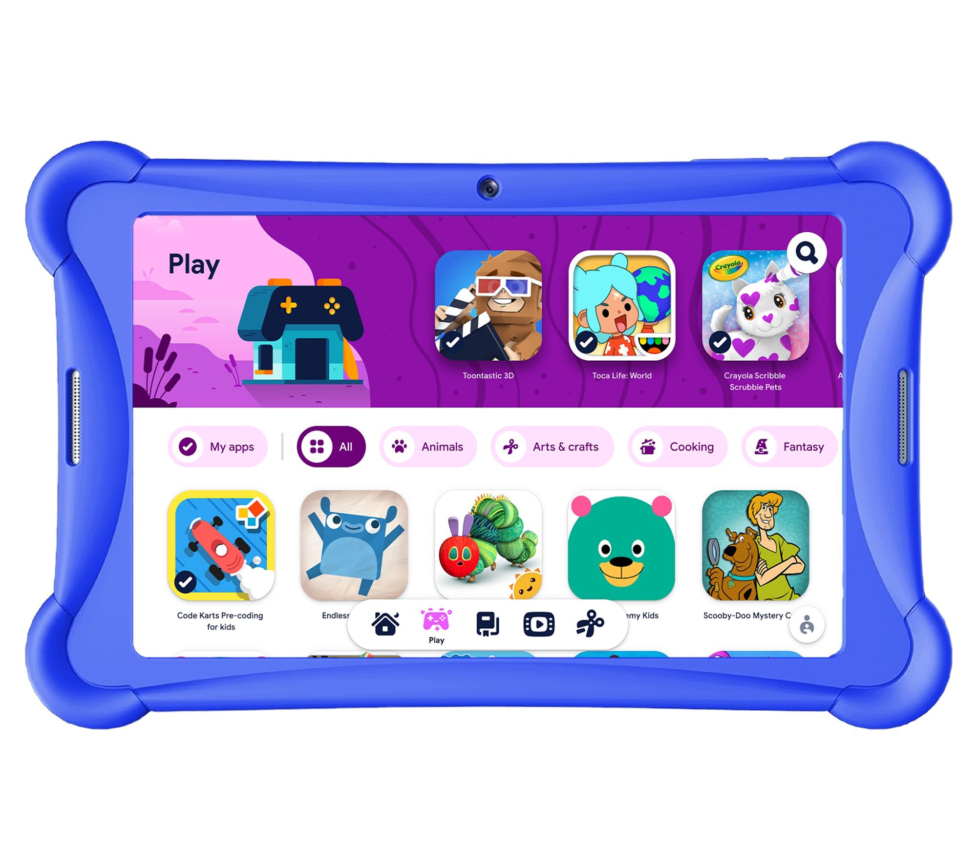 ME K10 Google Kids Space 10" 64GB Tablet w/ Bumper Case