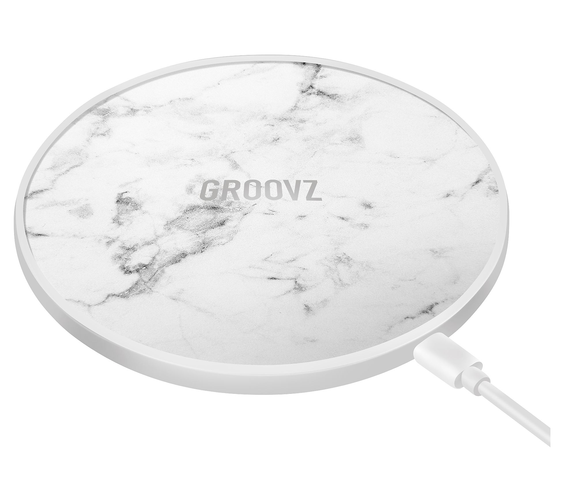 Groovz 15W Wireless Charging Pad with 40"L Cable