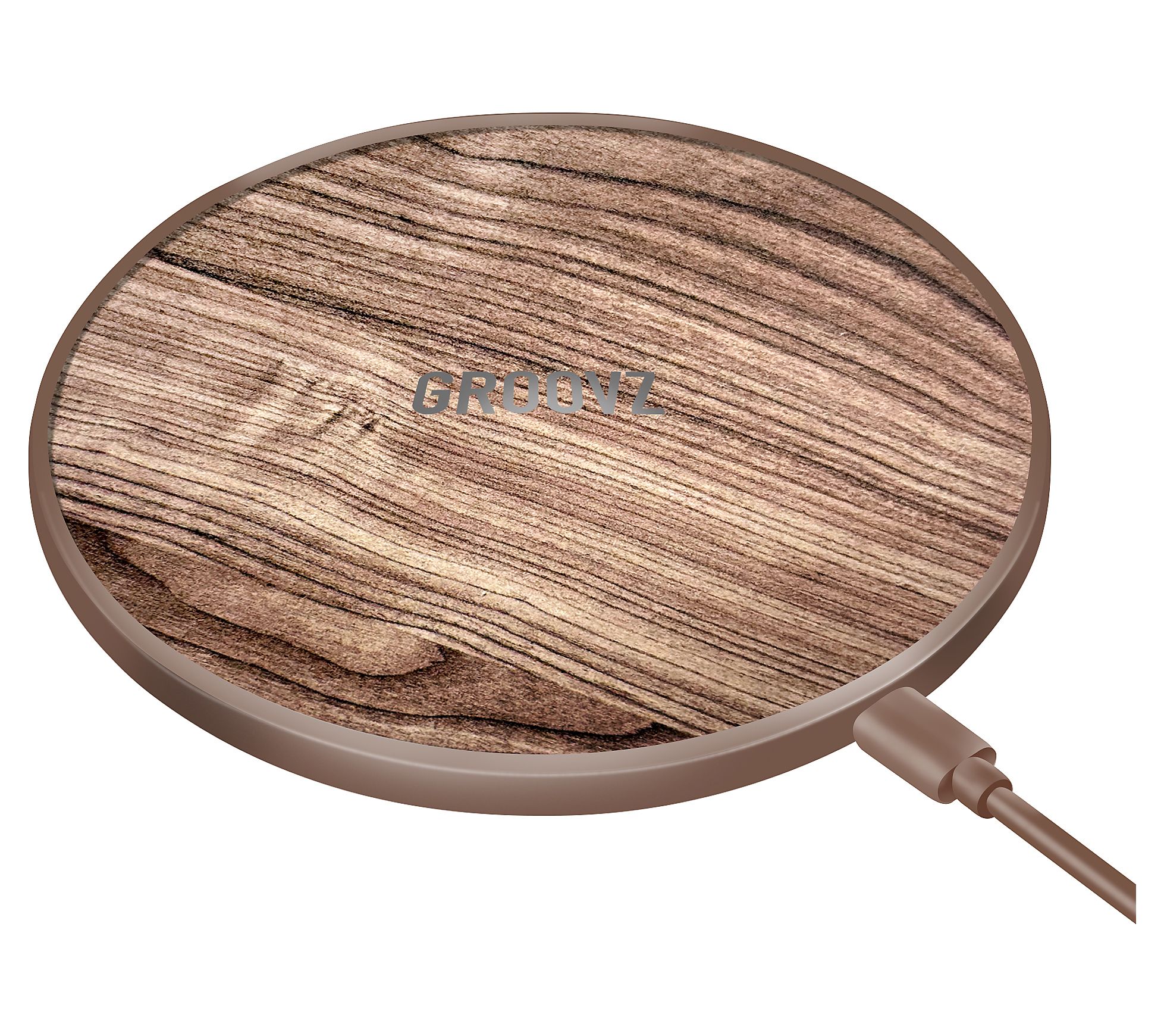 Groovz 15W Wireless Charging Pad with 40"L Cable