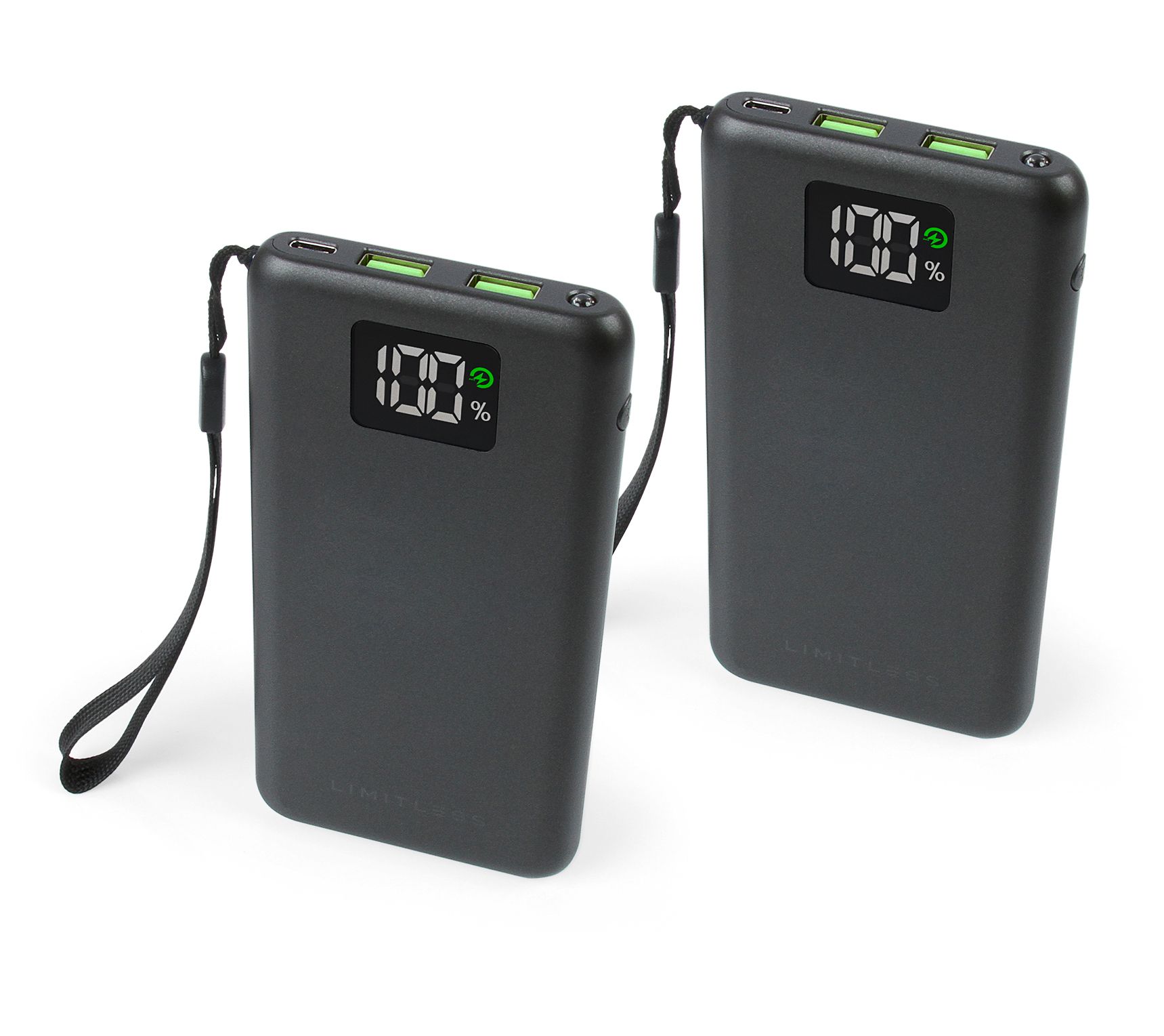 "As Is" Limitless Total Boost S/2 10KmAh Portable Chargers
