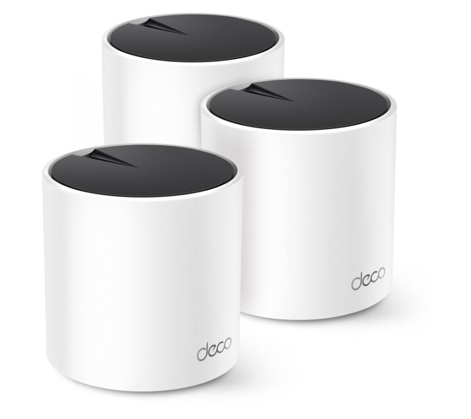 TP Link Deco AX1800 Whole Home Mesh Wi-Fi 6 System (3-Pack)