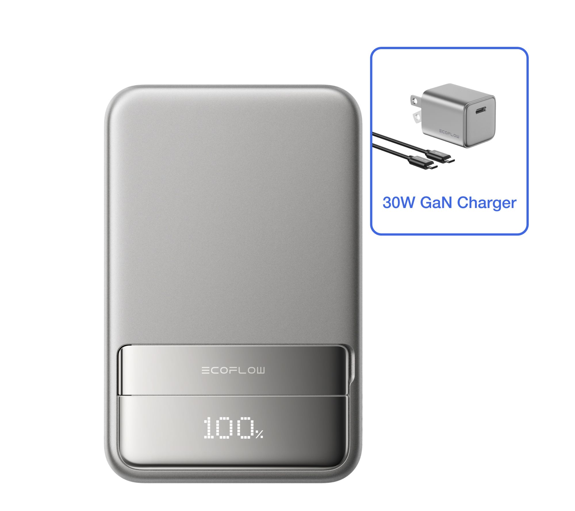Ecoflow RAPID 10k mAH Magnetic Power Bank w/ 30W GaN Charger