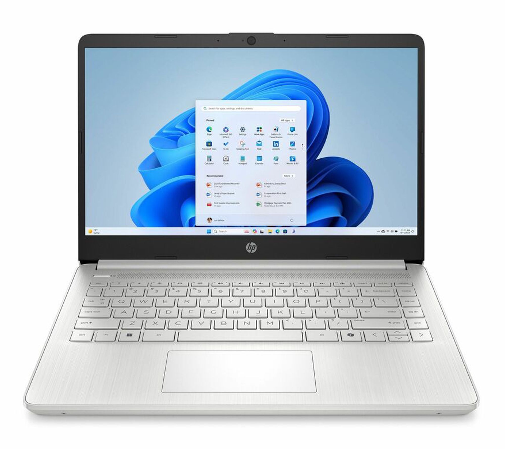 Refurbished 14" Touch Laptop N150 4G 128G Natural Silver