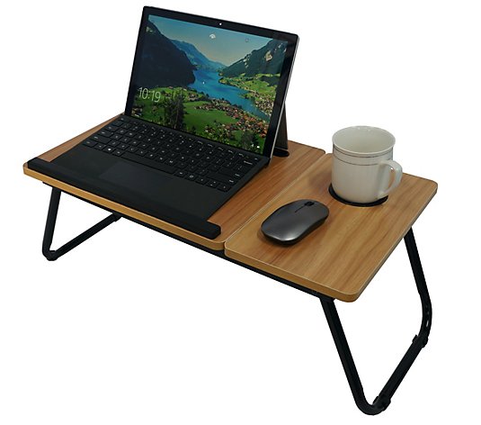 WFH Essentials Tilting Laptop Stand 2.0 with Cupholder