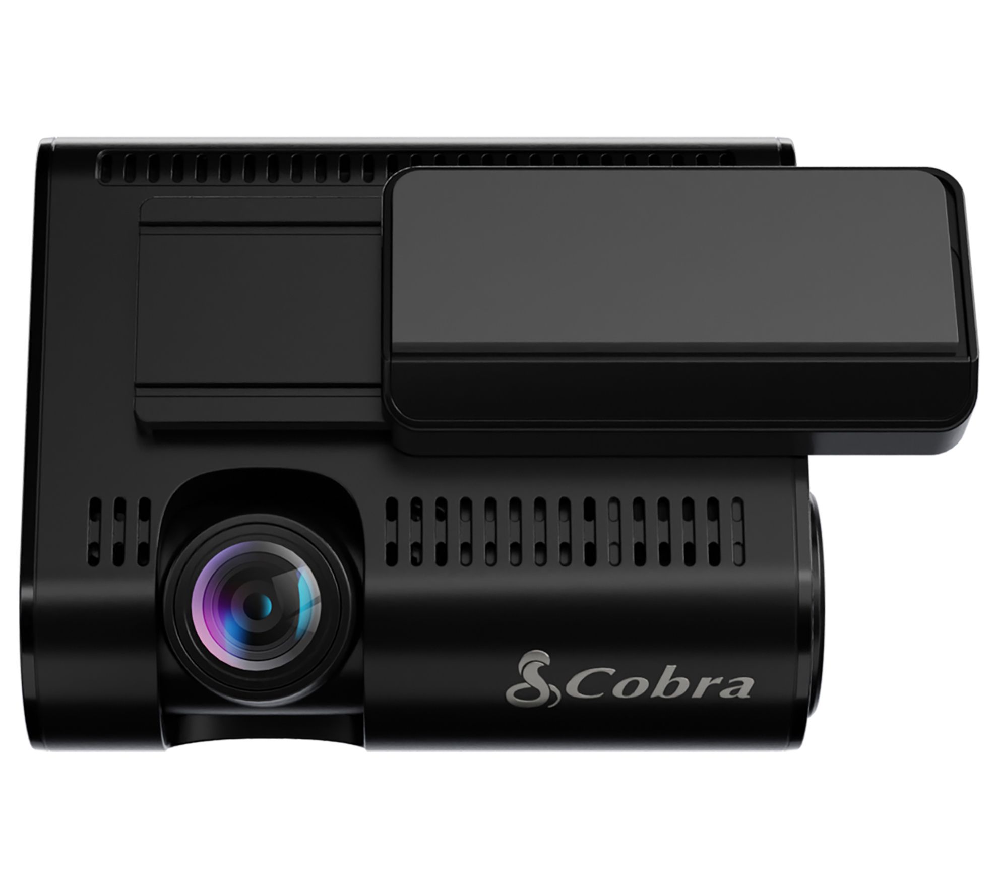 Cobra Front 4K Smart Dash Cam w/ 1080p Rear Accessory Camera - QVC.com