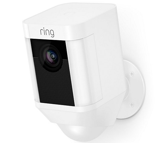 Ring Spotlight Cam, Outdoor HD Surveillance Two-Way Talk Wire-Free