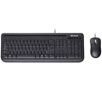 Microsoft Wired Desktop 600 Keyboard and Mouse - E304722