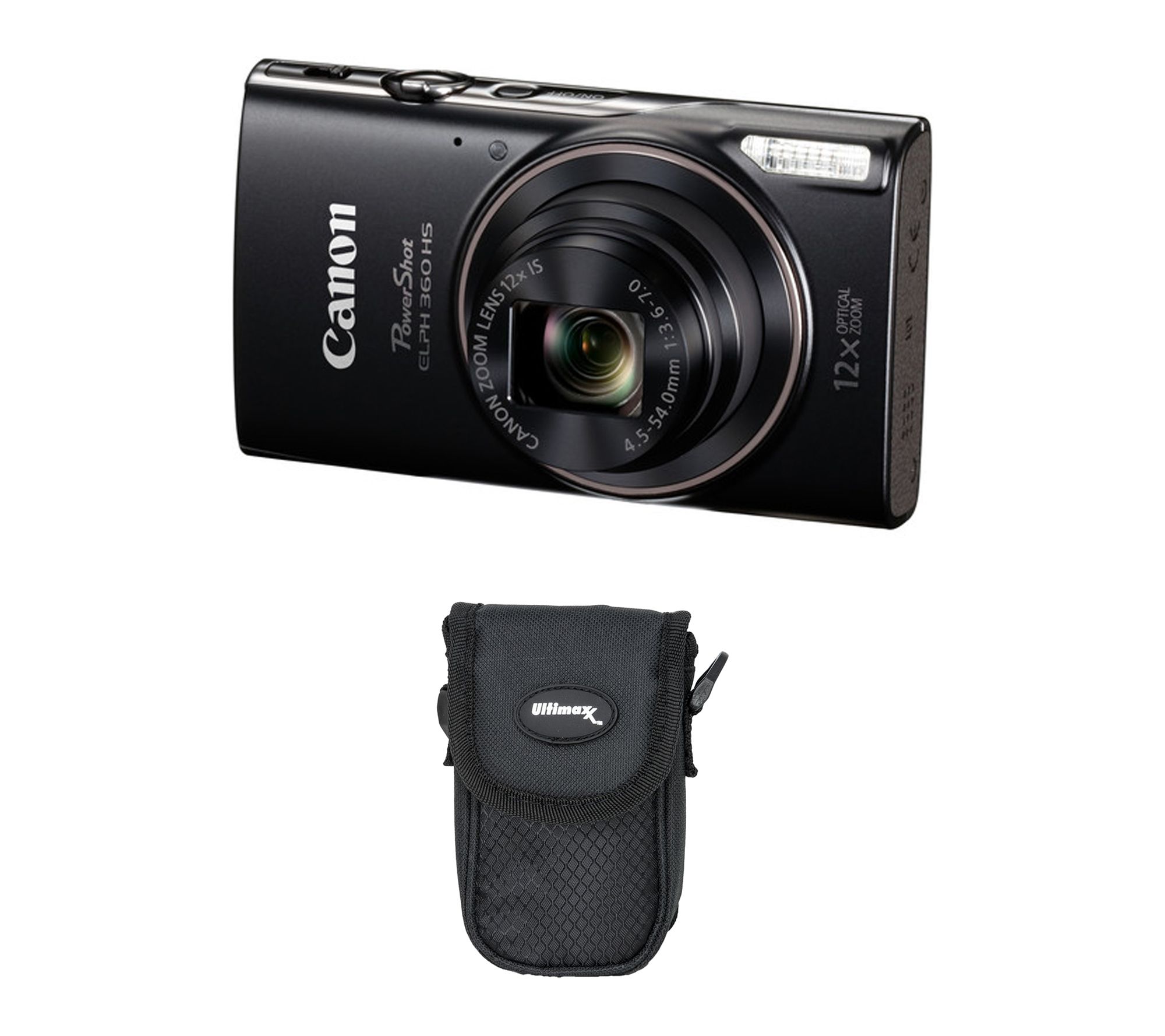 Canon PowerShot ELPH 360HS Bundle