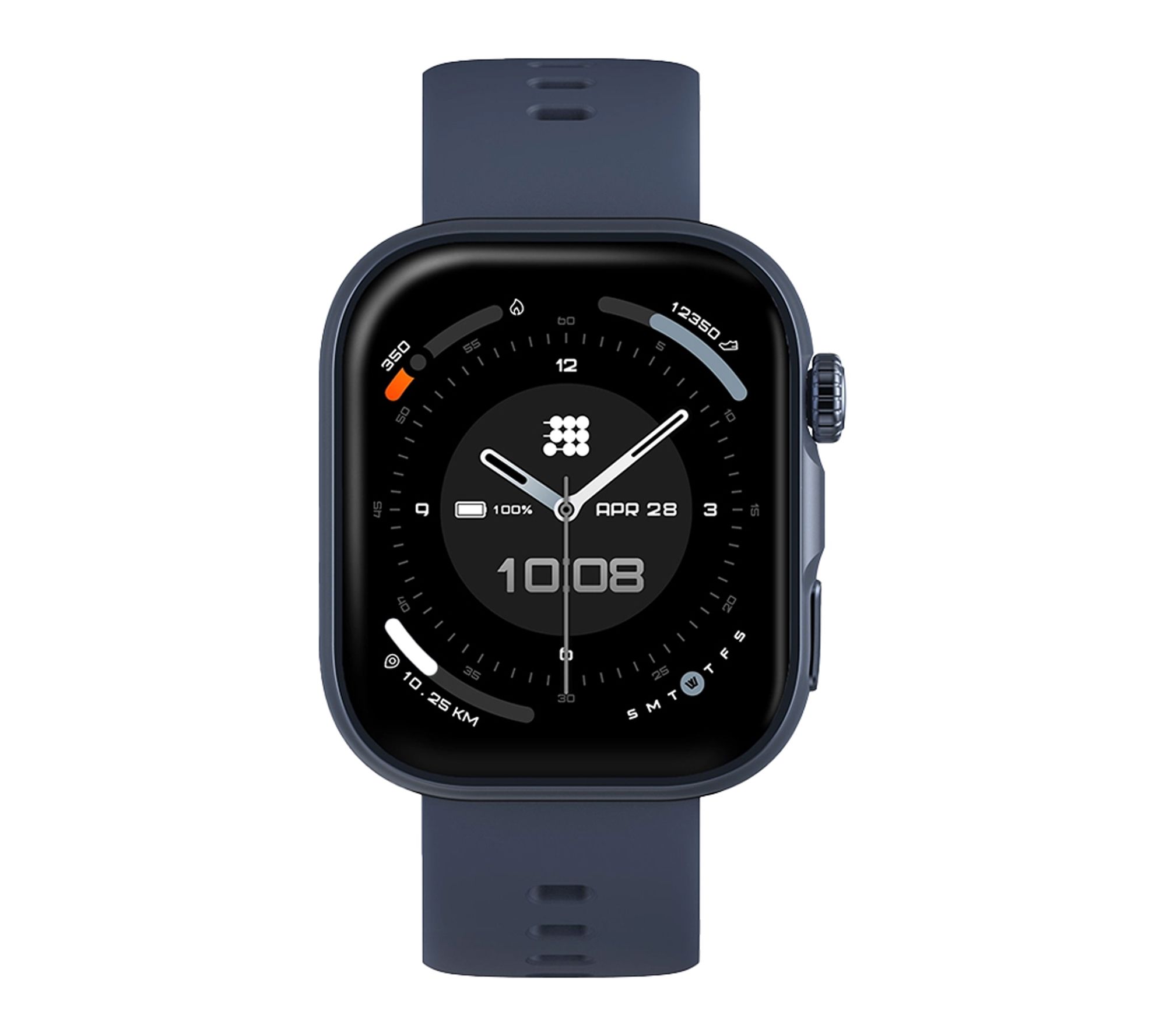 Cubitt Viva 2 Smartwatch, 1.85" AMOLED, Phone-Connected GPS