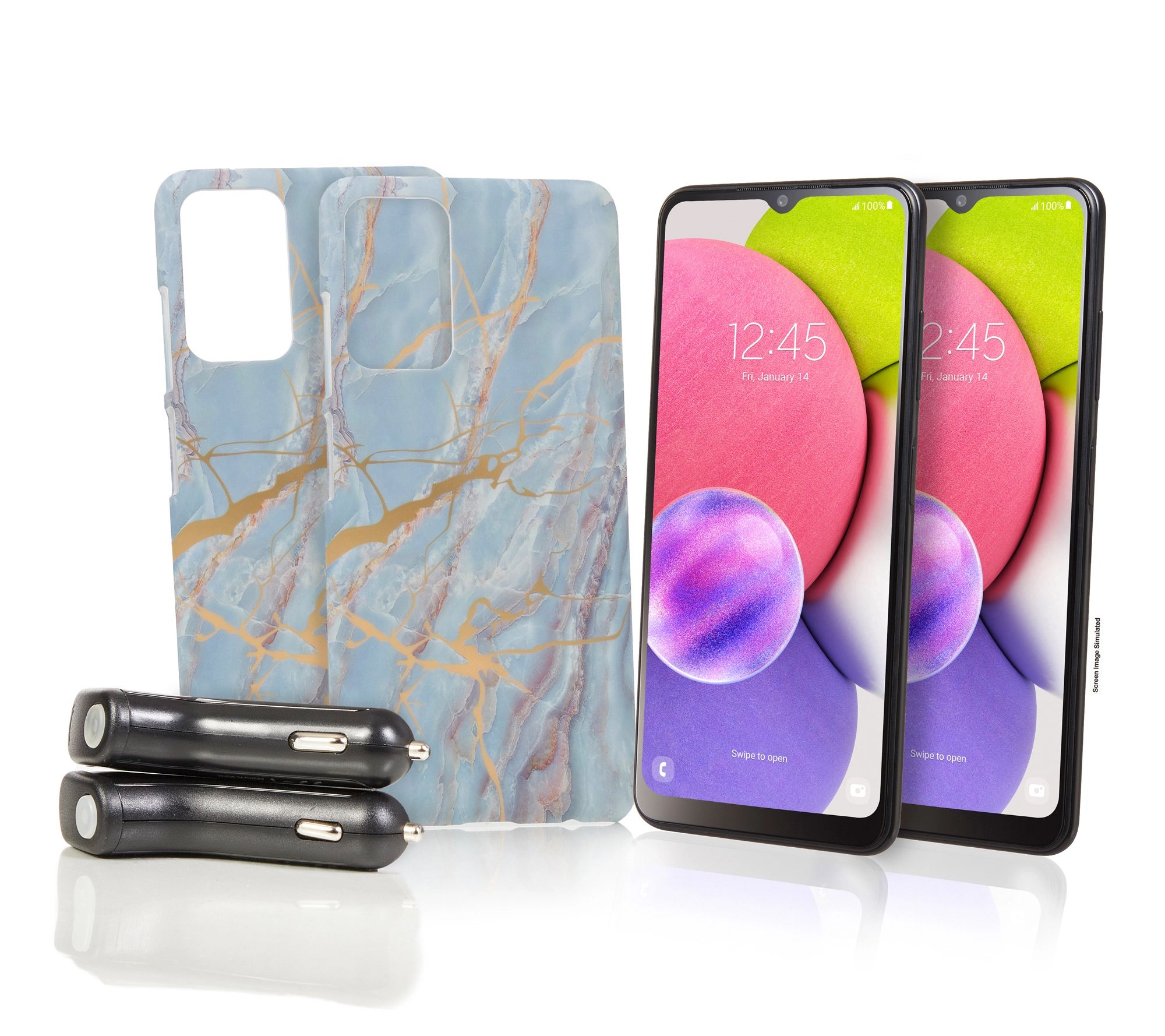 Tracfone SAMSUNG GALAXY A03 2-Pack/1500/1Y