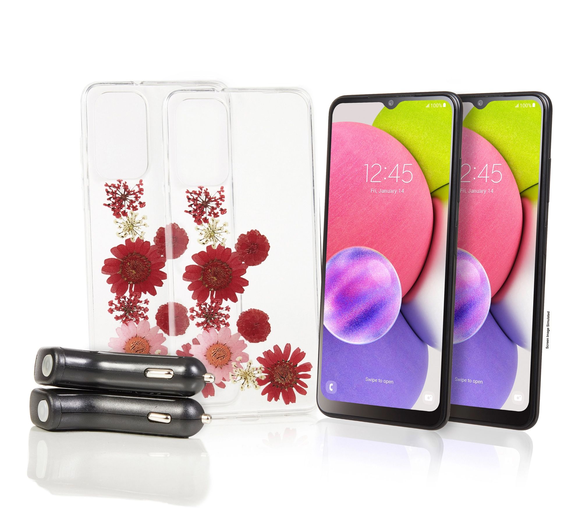Tracfone SAMSUNG GALAXY A03 2-Pack/1500/1Y