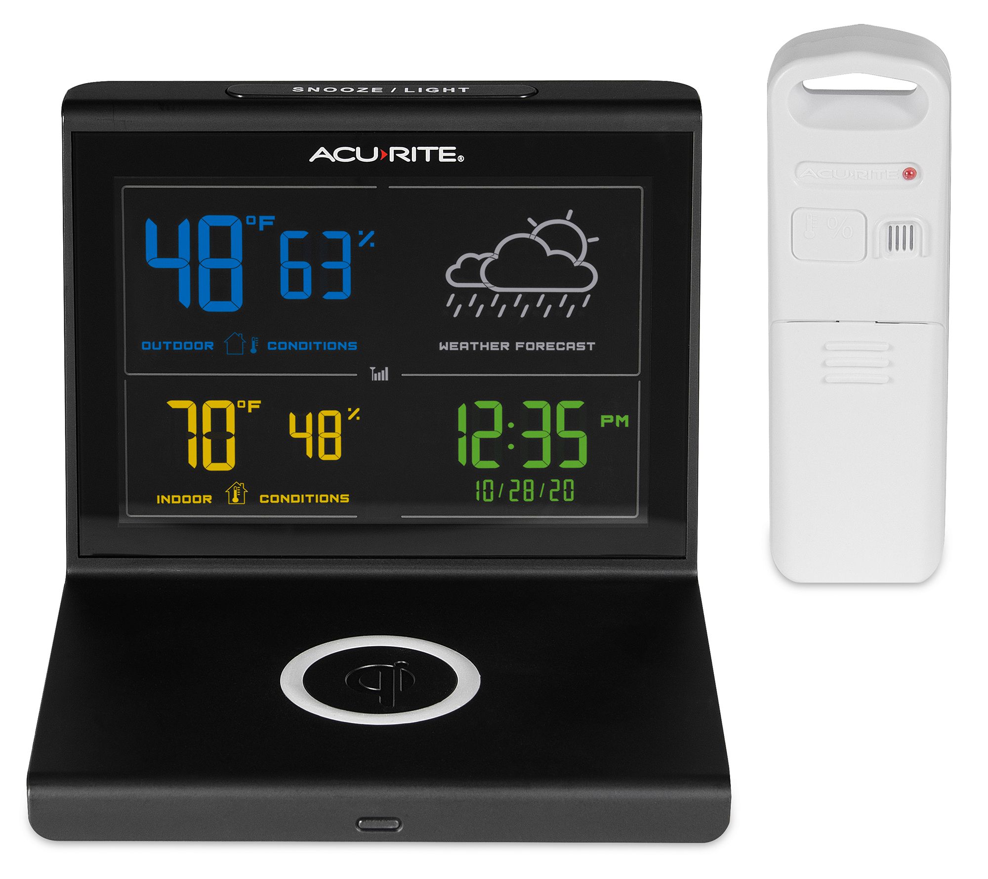 AcuRite Digital Weather Station with Wireless Charging Pad & Alarm