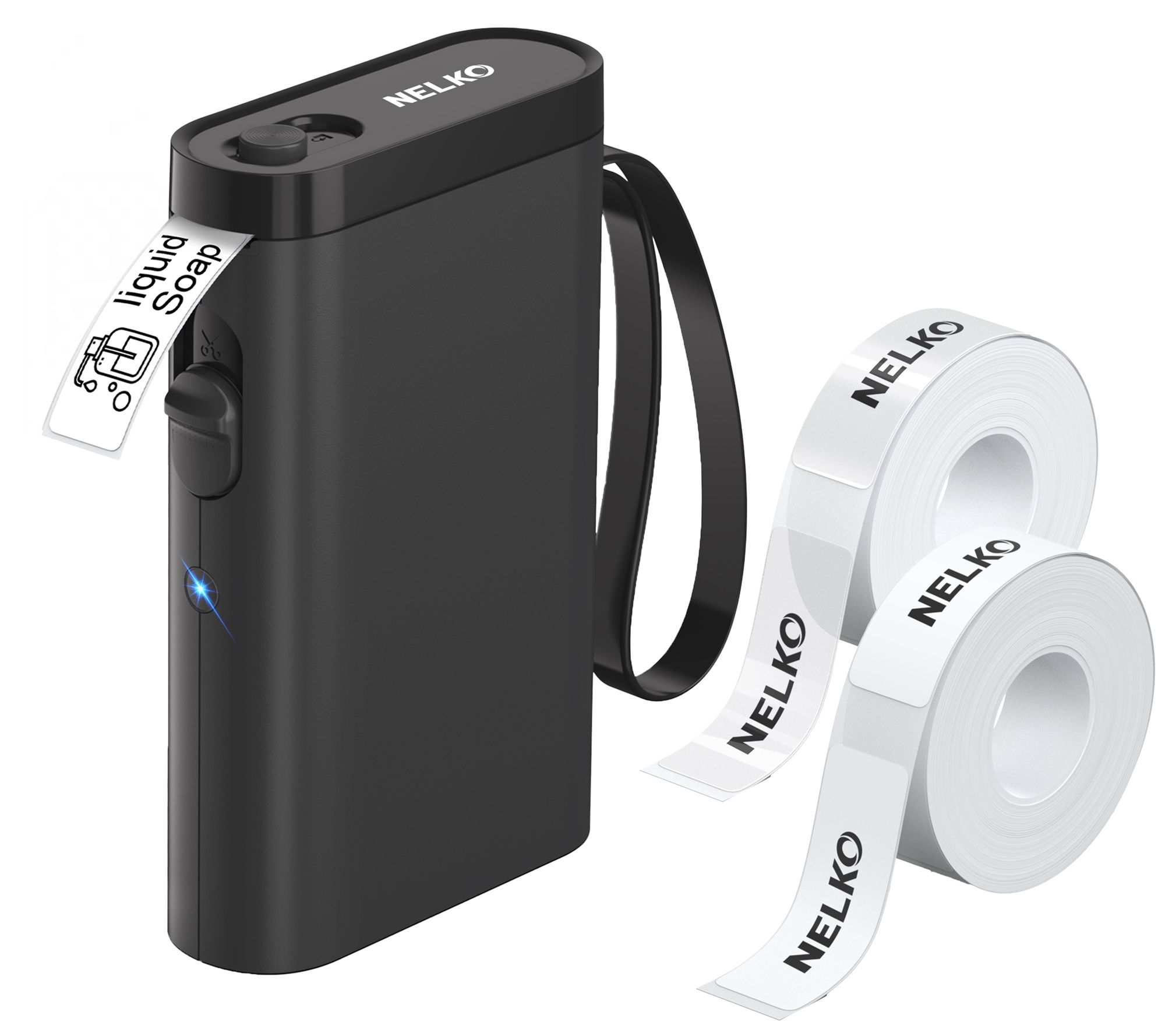 Nelko P21 Rechargeable Bluetooth Label Printer w/ Label Packs