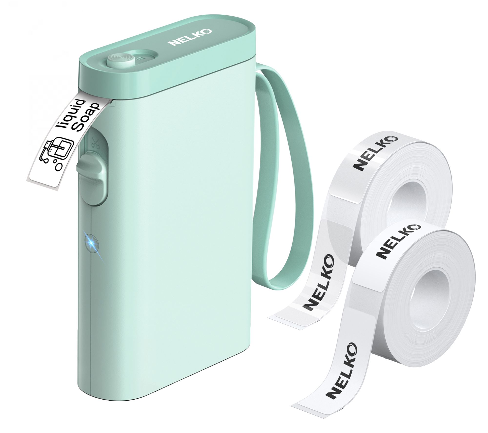Nelko P21 Rechargeable Bluetooth Label Printer w/ Label Packs