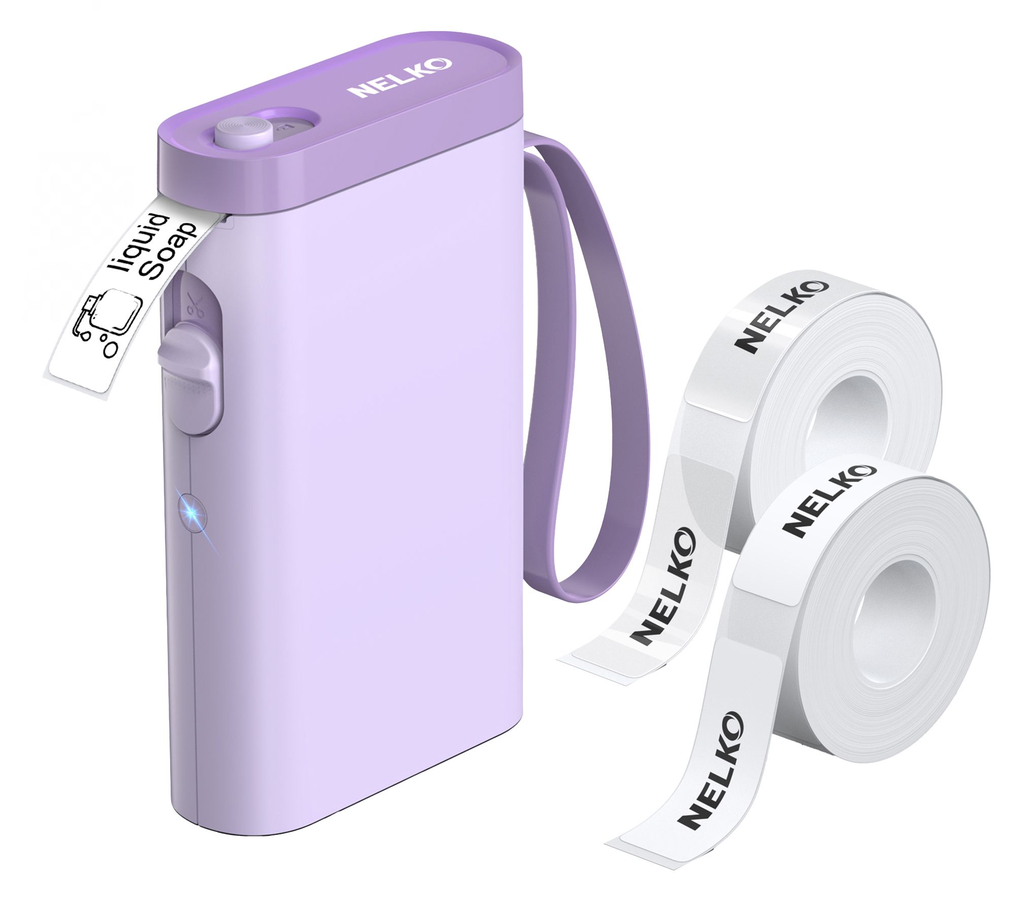 Nelko P21 Rechargeable Bluetooth Label Printer w/ Label Packs