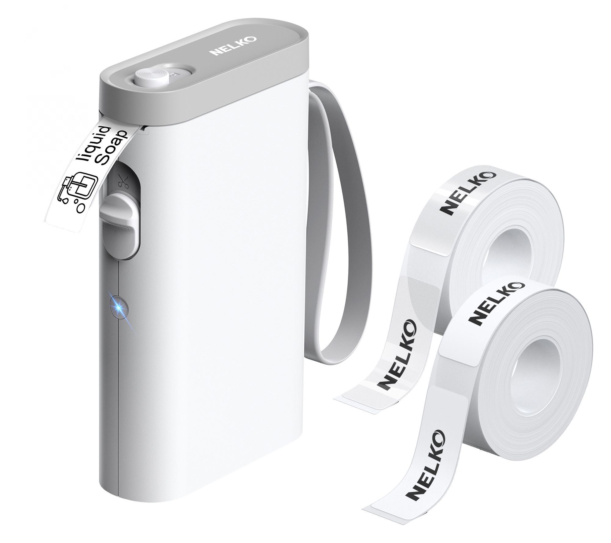 Nelko P21 Rechargeable Bluetooth Label Printer w/ Label Packs
