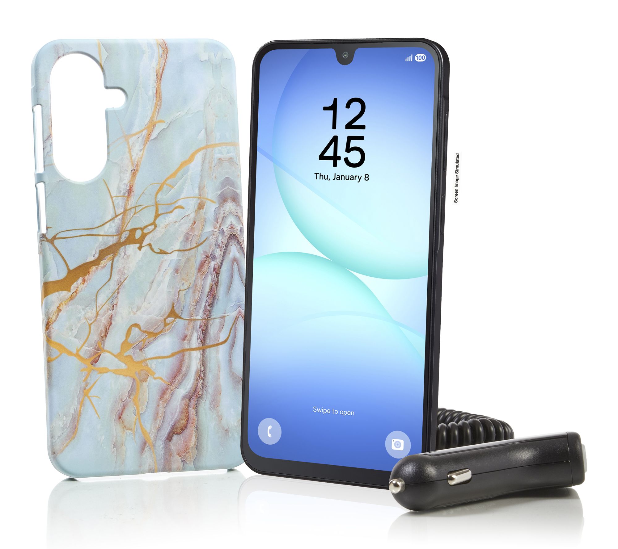 Tracfone SAMSUNG GALAXY A17 w/ 1500 Talk& Text 1Yr