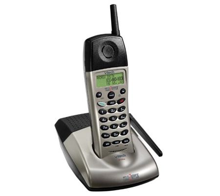 Vtech VT2528 2.4GHz Cordless TeleZapper Phone w/CID/CW - QVC.com