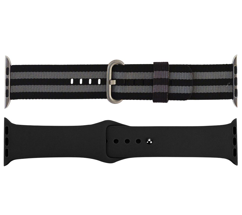 Digital Basics Apple Watch 38/40mm Nylon and Silicone Band