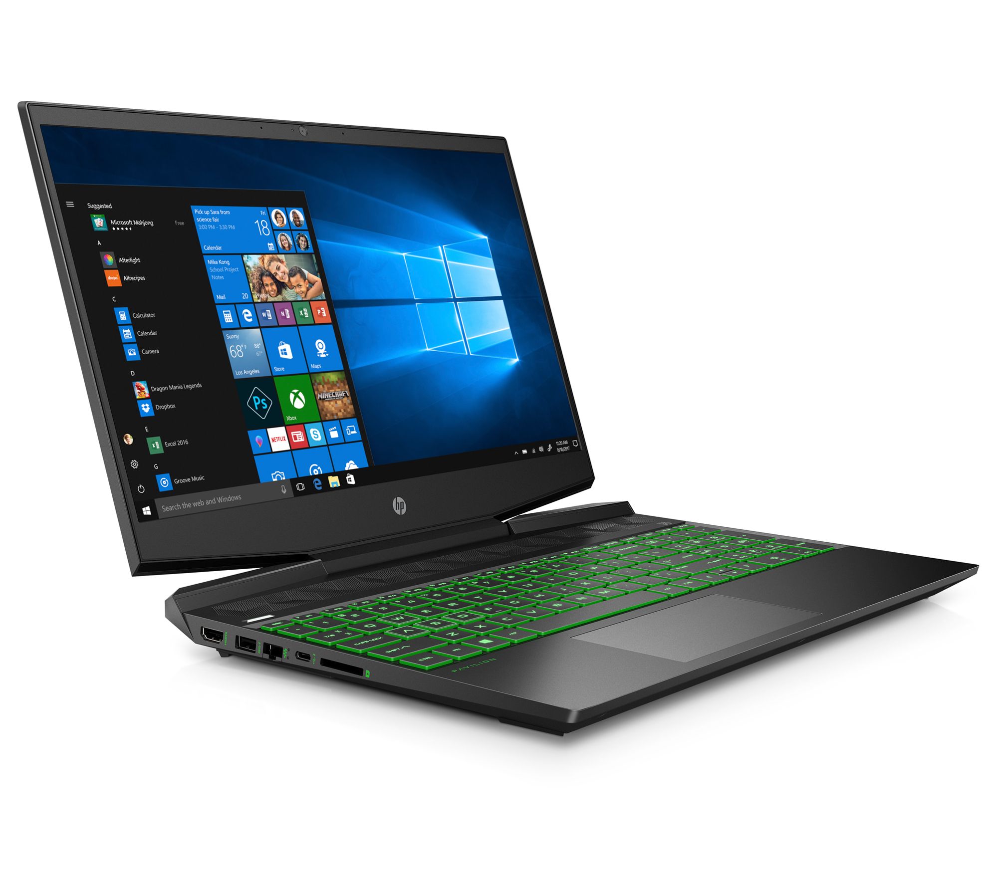 HP Pavilion 17" Gaming Laptop i5, 8GB RAM, 256 SSD