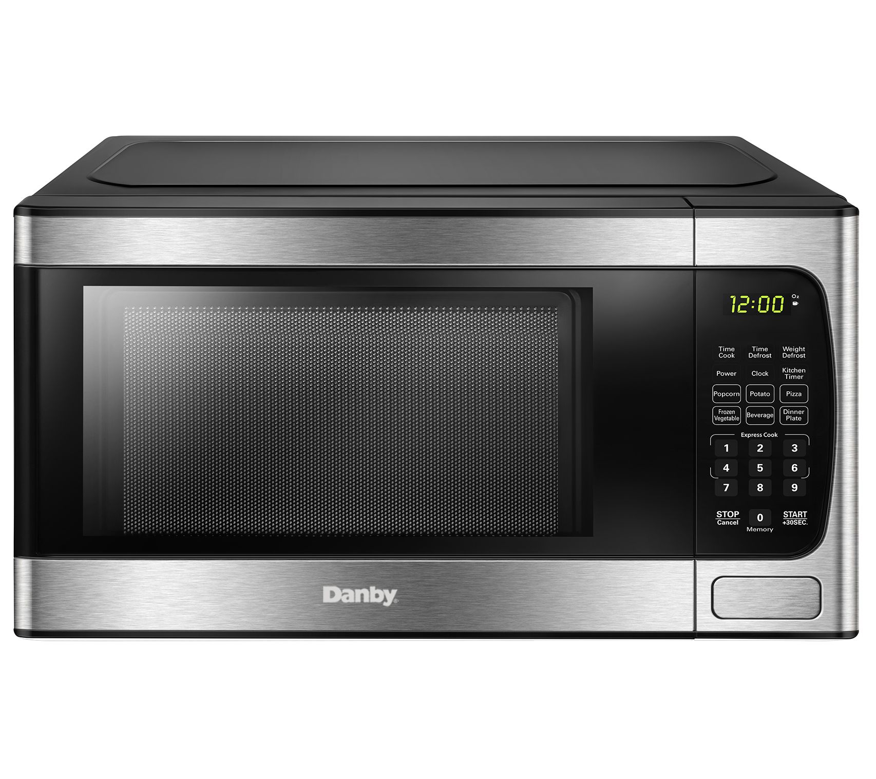 Danby 0.9 Cu.Ft. Stainless Steel Countertop Microwave