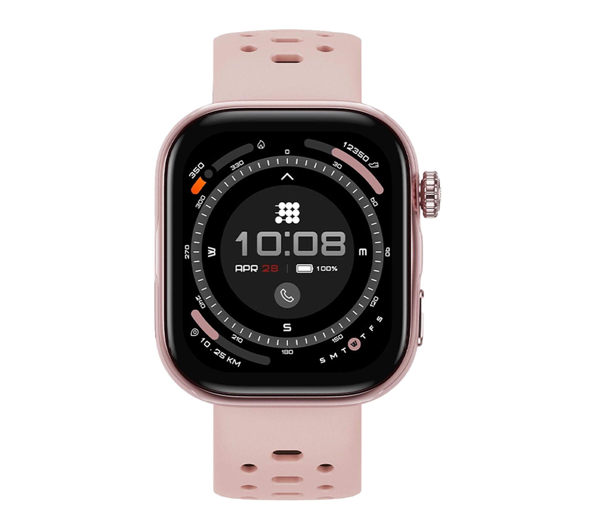 Cubitt VIVA Pro 2 Smartwatch, 1.85" AMOLED HD, Built-In GPS